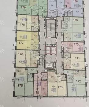1-к квартира, вторичка, 44м2, 16/32 этаж