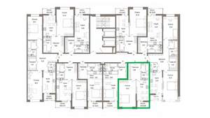 1-к квартира, вторичка, 47м2, 6/9 этаж