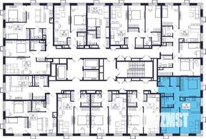 2-к квартира, строящийся дом, 67м2, 25/28 этаж