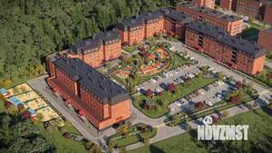 3-к квартира, строящийся дом, 74м2, 4/4 этаж