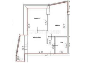 2-к квартира, вторичка, 45м2, 2/24 этаж