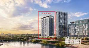 Студия квартира, вторичка, 24м2, 13/28 этаж