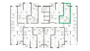 Студия квартира, вторичка, 32м2, 4/9 этаж