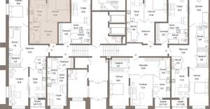 1-к квартира, вторичка, 40м2, 1/9 этаж