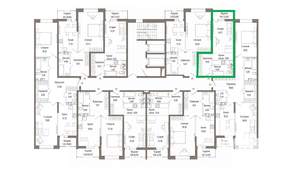 Студия квартира, вторичка, 32м2, 7/9 этаж