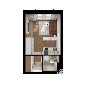 Студия квартира, вторичка, 22м2, 5/9 этаж