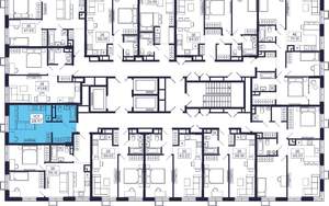 Студия квартира, строящийся дом, 30м2, 10/28 этаж