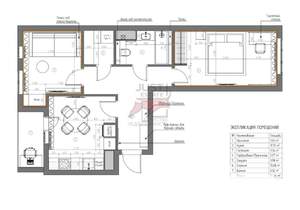 2-к квартира, вторичка, 54м2, 5/8 этаж