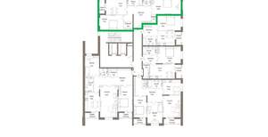 2-к квартира, вторичка, 96м2, 7/9 этаж