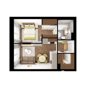 1-к квартира, вторичка, 35м2, 3/9 этаж