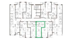 Студия квартира, вторичка, 34м2, 2/9 этаж