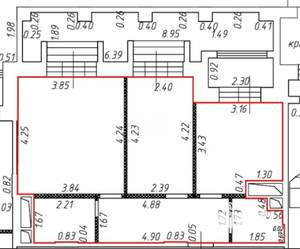 2-к квартира, вторичка, 51м2, 1/6 этаж