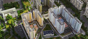 1-к квартира, сданный дом, 37м2, 22/24 этаж