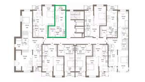 Студия квартира, вторичка, 31м2, 6/9 этаж
