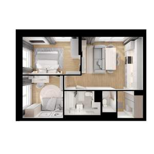 2-к квартира, вторичка, 47м2, 7/9 этаж