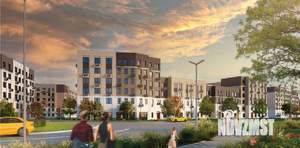 3-к квартира, строящийся дом, 53м2, 3/6 этаж