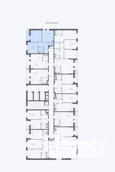 2-к квартира, вторичка, 54м2, 28/28 этаж