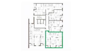 3-к квартира, вторичка, 91м2, 9/9 этаж
