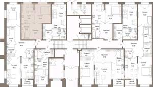 1-к квартира, вторичка, 40м2, 1/9 этаж