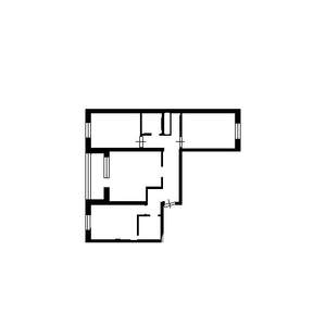 3-к квартира, вторичка, 72м2, 21/24 этаж