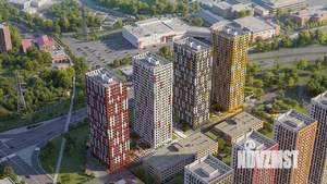1-к квартира, строящийся дом, 29м2, 10/28 этаж
