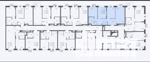 3-к квартира, строящийся дом, 69м2, 12/25 этаж
