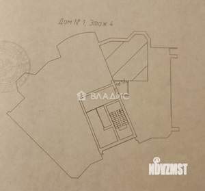 1-к квартира, вторичка, 61м2, 4/10 этаж