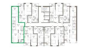 2-к квартира, вторичка, 76м2, 5/9 этаж
