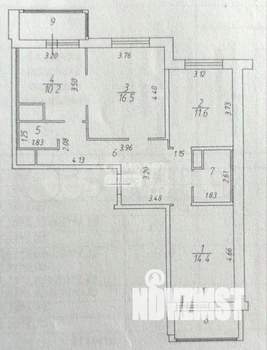 3-к квартира, вторичка, 80м2, 8/22 этаж
