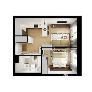 1-к квартира, вторичка, 33м2, 8/9 этаж