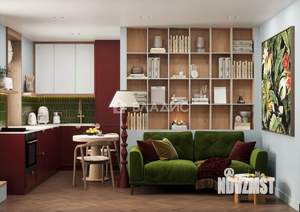 2-к квартира, вторичка, 50м2, 3/3 этаж