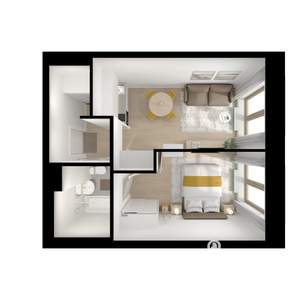 1-к квартира, вторичка, 35м2, 1/9 этаж