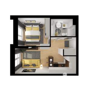 1-к квартира, вторичка, 32м2, 2/9 этаж