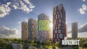 1-к квартира, вторичка, 44м2, 16/32 этаж