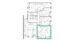 3-к квартира, вторичка, 91м2, 6/9 этаж