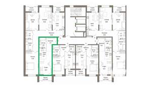Студия квартира, вторичка, 36м2, 3/9 этаж