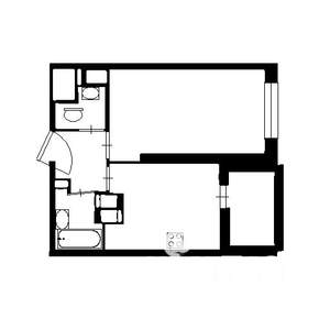 1-к квартира, вторичка, 35м2, 8/25 этаж