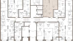 1-к квартира, вторичка, 40м2, 1/9 этаж