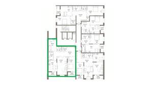 3-к квартира, вторичка, 111м2, 2/9 этаж