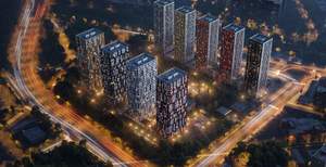 3-к квартира, строящийся дом, 76м2, 18/28 этаж
