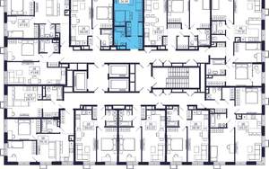 Студия квартира, строящийся дом, 27м2, 12/28 этаж