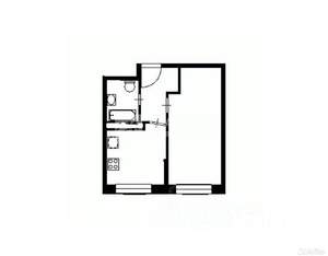 1-к квартира, вторичка, 31м2, 3/7 этаж