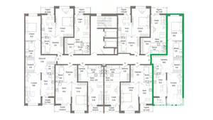 2-к квартира, вторичка, 77м2, 9/9 этаж