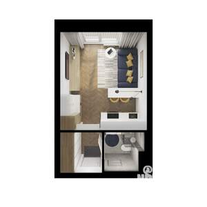 Студия квартира, вторичка, 22м2, 6/9 этаж