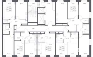 2-к квартира, вторичка, 59м2, 3/24 этаж