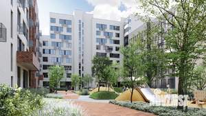 1-к квартира, строящийся дом, 37м2, 6/9 этаж
