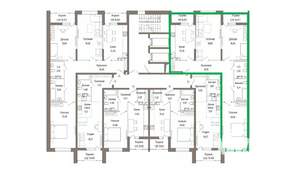 3-к квартира, вторичка, 101м2, 3/9 этаж