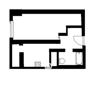 1-к квартира, вторичка, 39м2, 14/22 этаж