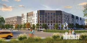 3-к квартира, строящийся дом, 58м2, 1/6 этаж