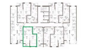 1-к квартира, вторичка, 47м2, 3/9 этаж